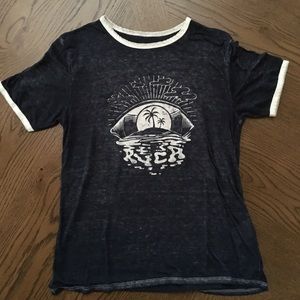 RVCA blue t-shirt